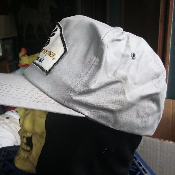 Deadstock Vintage K-Products Macron Systems Patch Snap Trucker Hat Cap - Picture 6 of 8